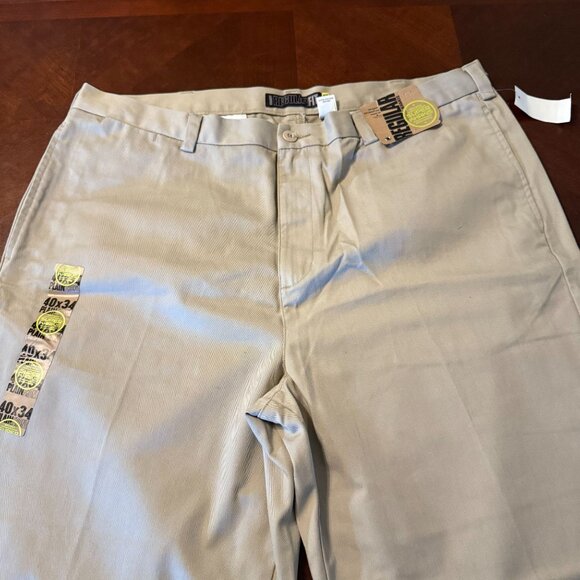 Old Navy Mens Khaki Twill Pants Regular Fit 40x34 - Picture 9 of 14